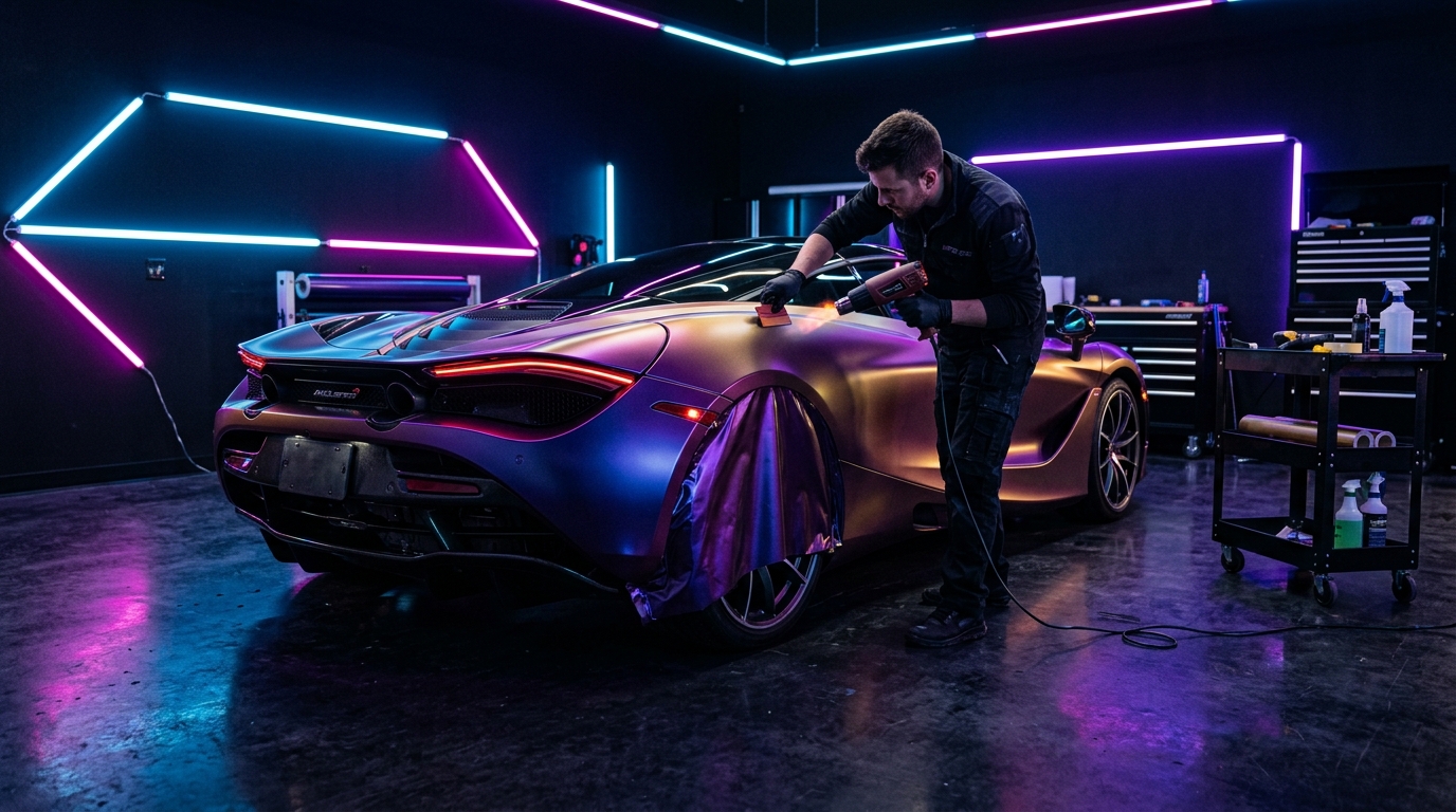 Car Vinyl Wrapping